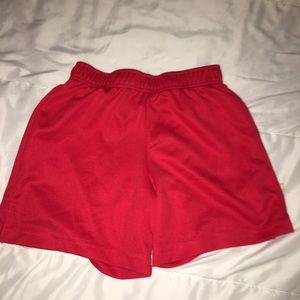 Girls athletic shorts